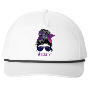 Aries Birthday Aries woman Zodiac Constellation Snapback Five-Panel Rope Hat