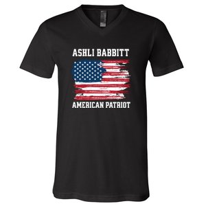 Ashli Babbitt V-Neck T-Shirt