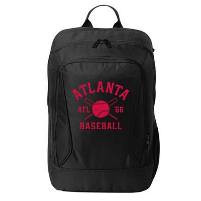 Atlanta Baseball ATL Vintage Brave Retro City Backpack