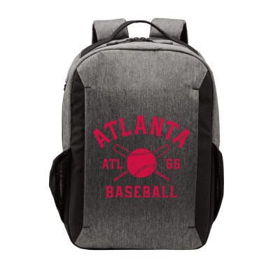 Atlanta Baseball ATL Vintage Brave Retro Vector Backpack