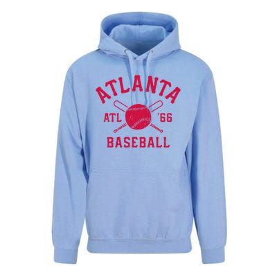 Atlanta Baseball ATL Vintage Brave Retro Unisex Surf Hoodie