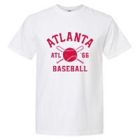 Atlanta Baseball ATL Vintage Brave Retro Garment-Dyed Heavyweight T-Shirt