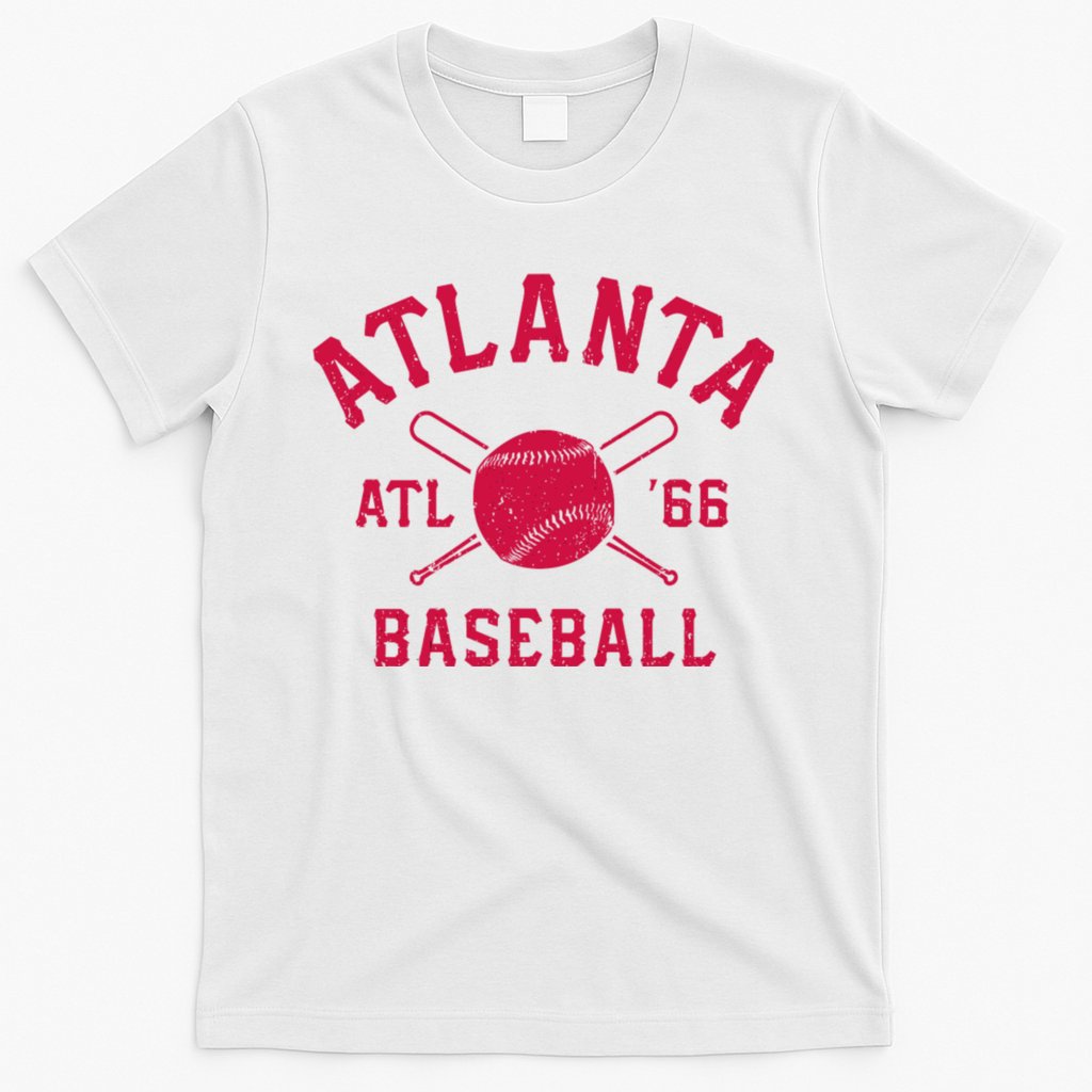 Atlanta Baseball ATL Vintage Brave Retro T-Shirt