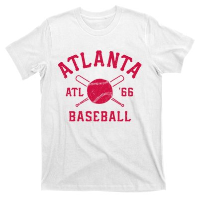 Atlanta Baseball ATL Vintage Brave Retro T-Shirt