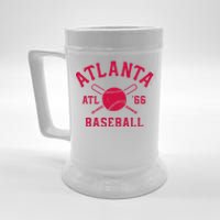 Atlanta Baseball ATL Vintage Brave Retro Beer Stein