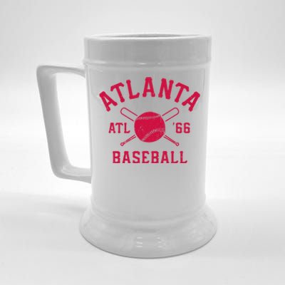 Atlanta Baseball ATL Vintage Brave Retro Beer Stein