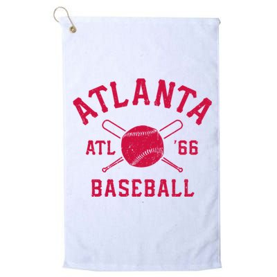 Atlanta Baseball ATL Vintage Brave Retro Golf Towel