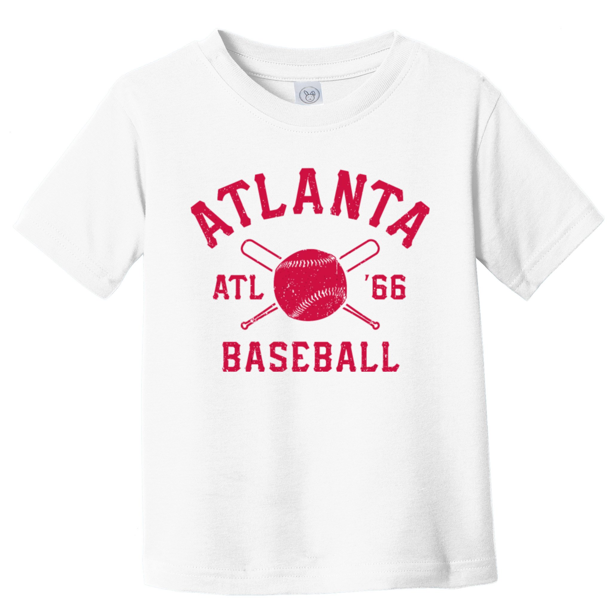 Atlanta Baseball ATL Vintage Brave Retro Toddler T-Shirt