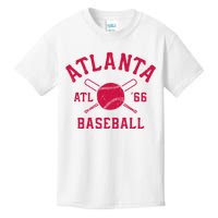 Atlanta Baseball ATL Vintage Brave Retro Kids T-Shirt