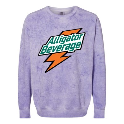 Alligator Beverage Colorblast Crewneck Sweatshirt