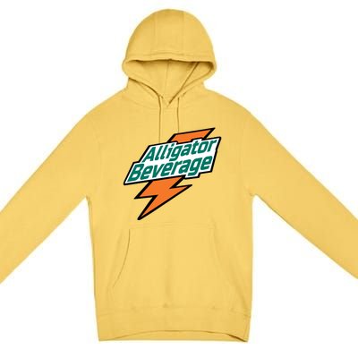 Alligator Beverage Premium Pullover Hoodie