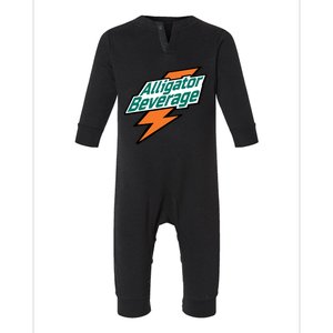 Alligator Beverage Infant Fleece One Piece