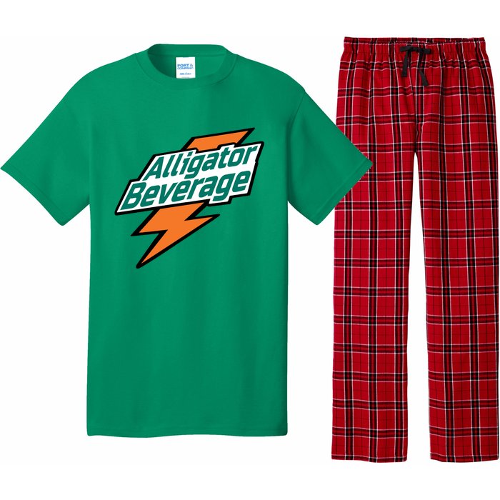 Alligator Beverage Pajama Set