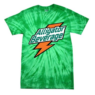 Alligator Beverage Tie-Dye T-Shirt