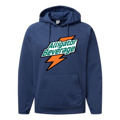 Alligator Beverage Performance Fleece Hoodie