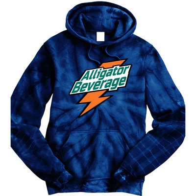 Alligator Beverage Tie Dye Hoodie