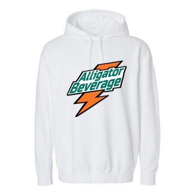 Alligator Beverage Garment-Dyed Fleece Hoodie