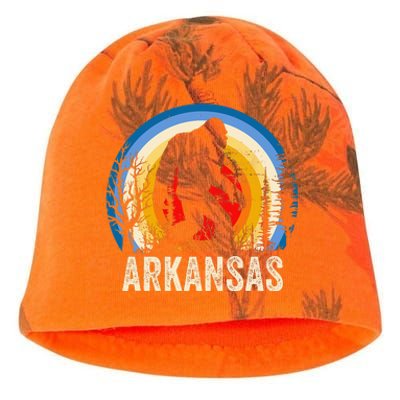 Arkansas Bigfoot Arkansas Sasquatch Hiking Kati - Camo Knit Beanie