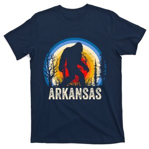 Arkansas Bigfoot Arkansas Sasquatch Hiking T-Shirt