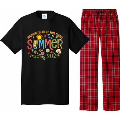 Adventure Begins At Your Library Summer Reading Program 2024 Pajama Set