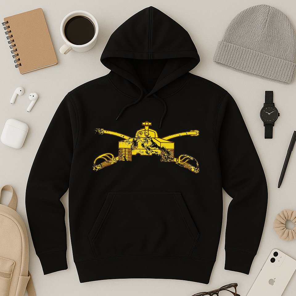 Armor Branch (Ar) 19 Kilo Tanker 19k Distressed Hoodie