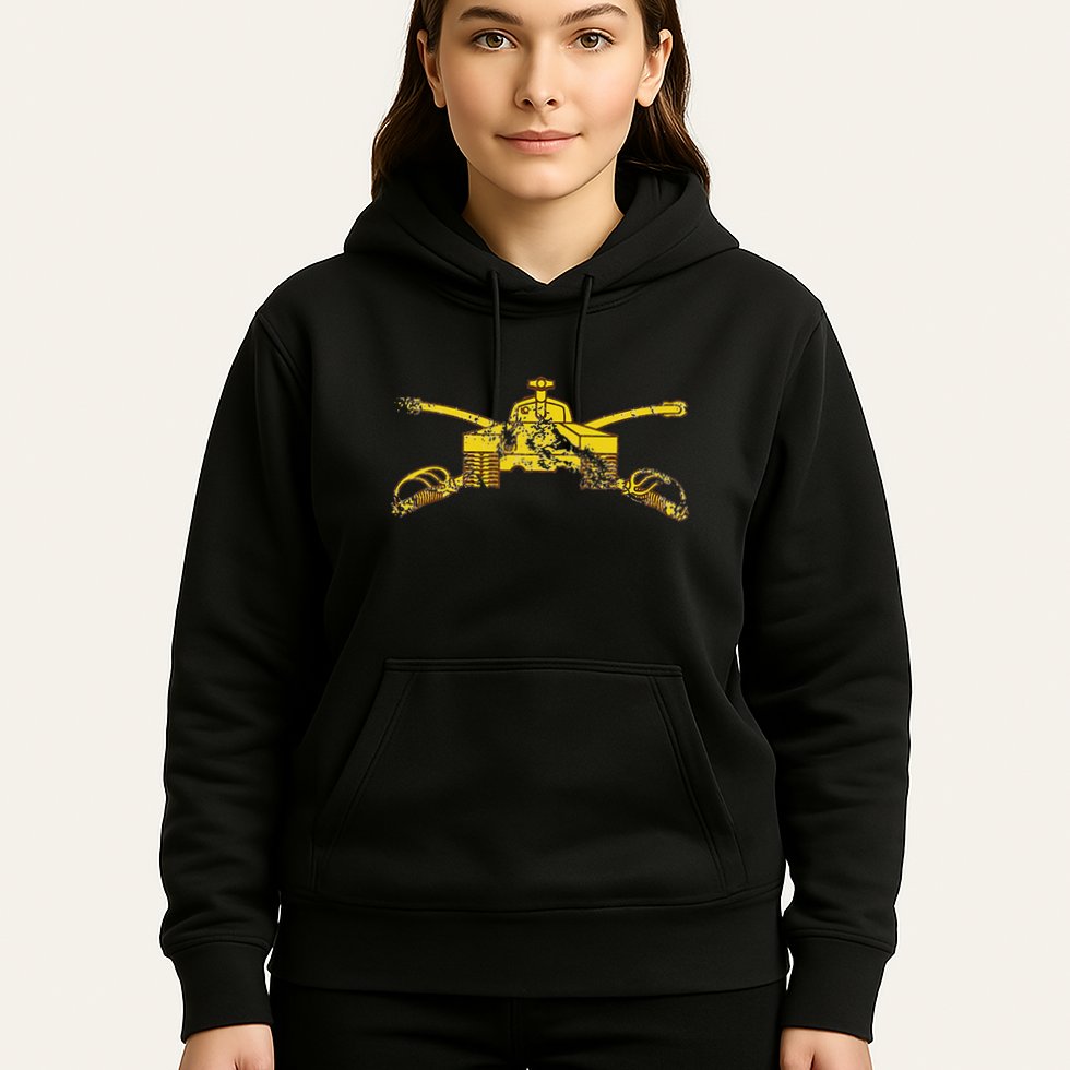 Armor Branch (Ar) 19 Kilo Tanker 19k Distressed Hoodie