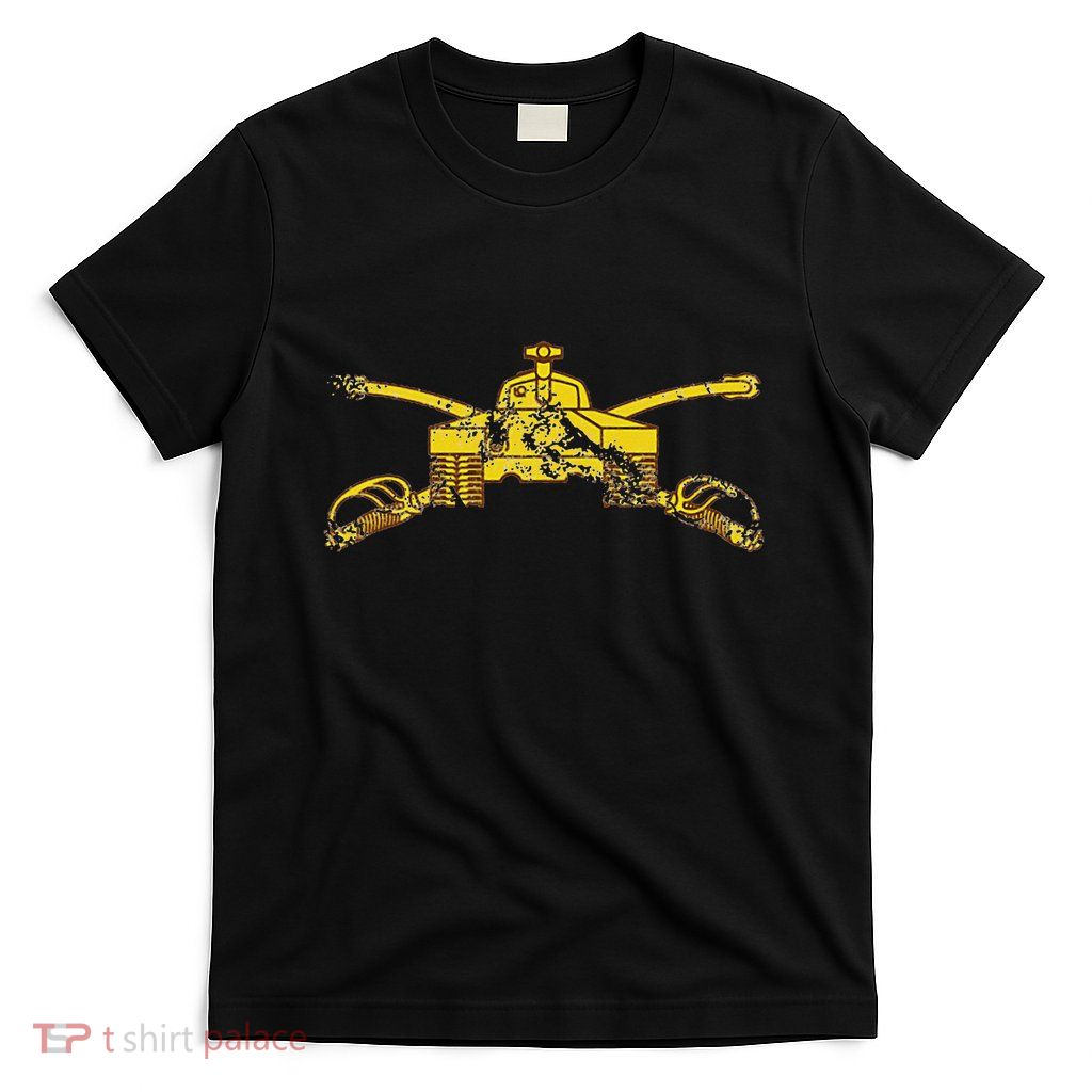 Armor Branch (Ar) 19 Kilo Tanker 19k Distressed T-Shirt