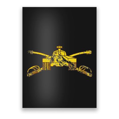Armor Branch (Ar) 19 Kilo Tanker 19k Distressed Poster