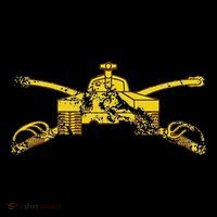 Armor Branch (Ar) 19 Kilo Tanker 19k Distressed Poster