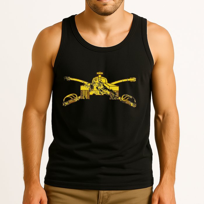 Armor Branch (Ar) 19 Kilo Tanker 19k Distressed Tank Top