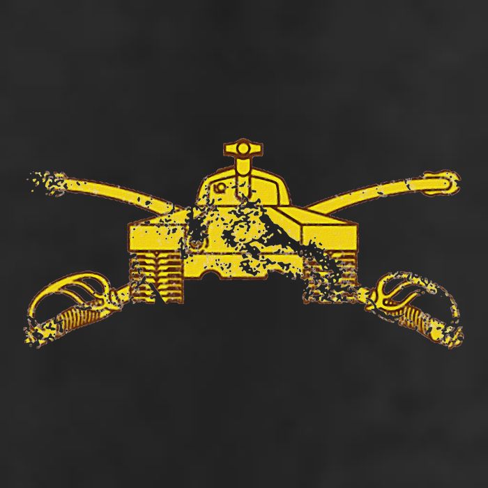 Armor Branch (Ar) 19 Kilo Tanker 19k Distressed Golf Towel