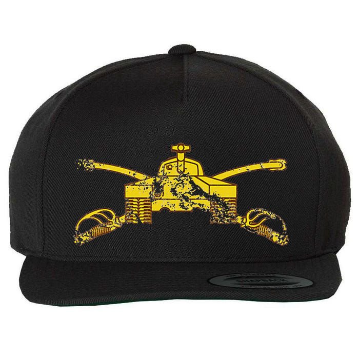 Armor Branch (Ar) 19 Kilo Tanker 19k Distressed Wool Snapback Cap