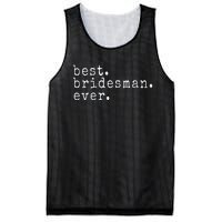 Awesome Best. Bridesman. Ever. Funny Meme Gift Mesh Reversible Basketball Jersey Tank