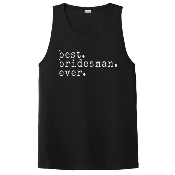 Awesome Best. Bridesman. Ever. Funny Meme Gift PosiCharge Competitor Tank