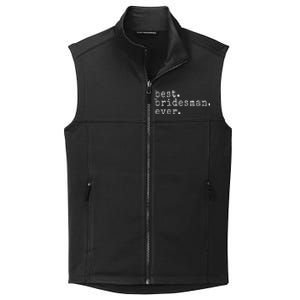 Awesome Best. Bridesman. Ever. Funny Meme Gift Collective Smooth Fleece Vest