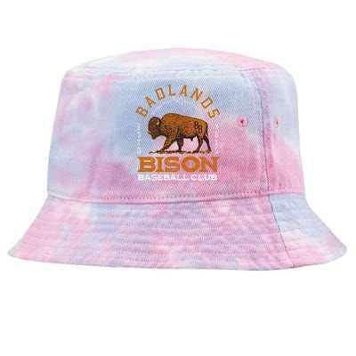 American Bison Baseball Retro Minor League Baseball Team Tie-Dyed Bucket Hat