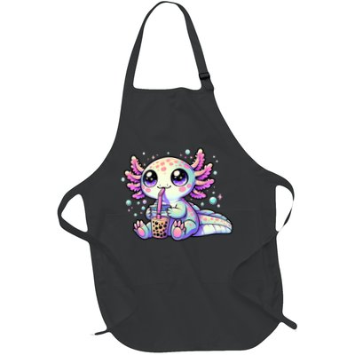 Axolotl Bubble Boba Tea Kawaii Anime Gifts Women Apron