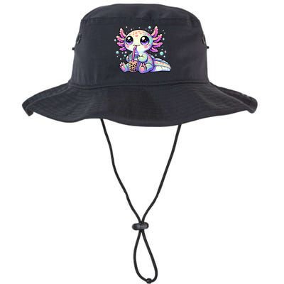 Axolotl Bubble Boba Tea Kawaii Anime Gifts Women Bucket Hat