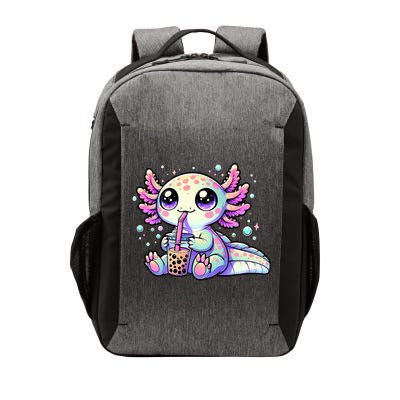 Axolotl Bubble Boba Tea Kawaii Anime Gifts Women Vector Backpack
