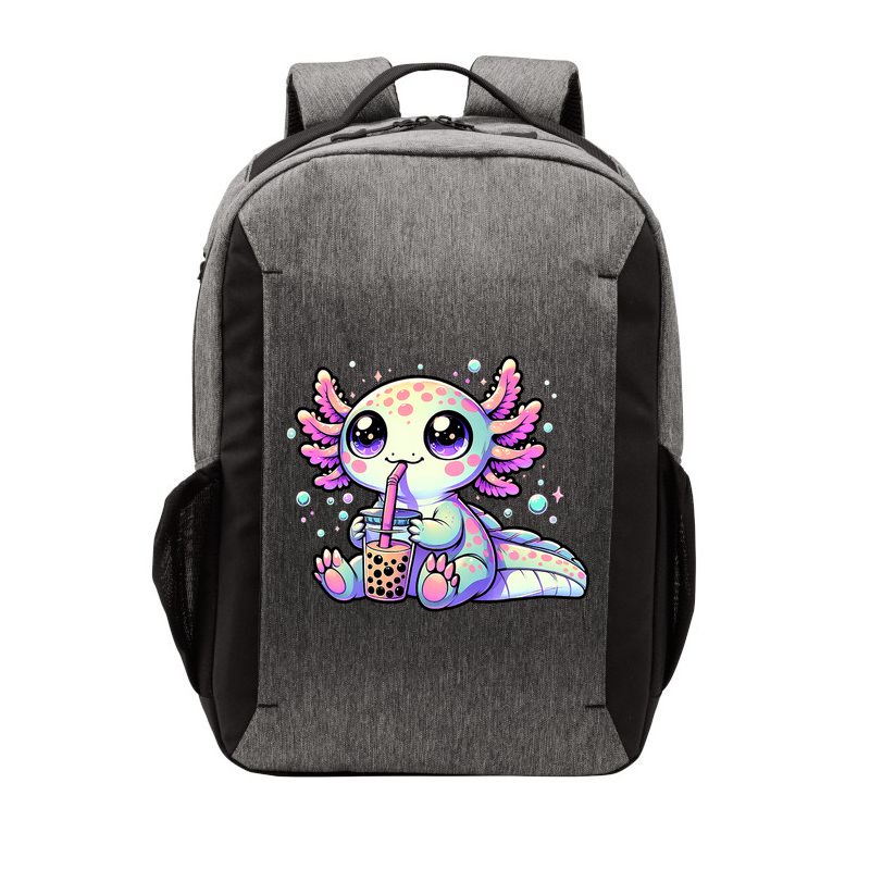 Axolotl Bubble Boba Tea Kawaii Anime Gifts Women Vector Backpack
