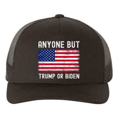 Anyone But Biden Or Trump 2024 Anti Biden Yupoong Adult 5-Panel Trucker Hat