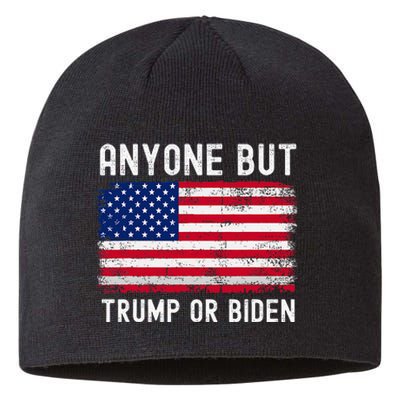 Anyone But Biden Or Trump 2024 Anti Biden Sustainable Beanie