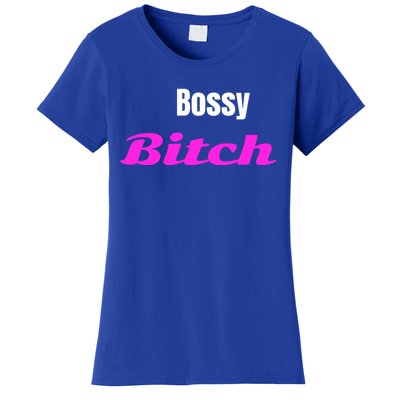 Adult Bossy Bitch Funny Gift Women's T-Shirt