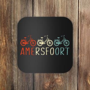 Amersfoort Bike Bicycle City Retro Cycling Gift Coaster