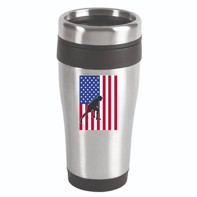 American Bocce Ball 16oz Travel Tumbler