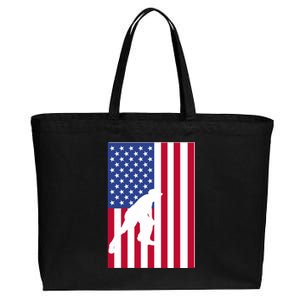 American Bocce Ball Cotton Canvas Jumbo Tote