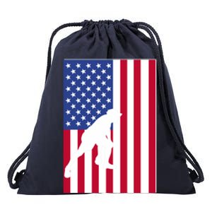 American Bocce Ball Drawstring Bag