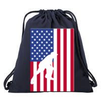 American Bocce Ball Drawstring Bag