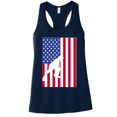 American Bocce Ball Womens Tank Top
