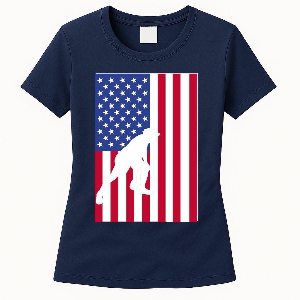 American Bocce Ball Womens T-Shirt